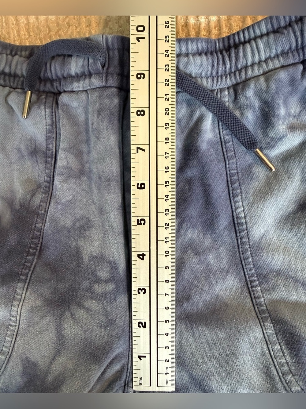 Athleta Farallon Jogger MT Coastal Blue Tie Dye Women’s Medium 988048 - Picture 11 of 13